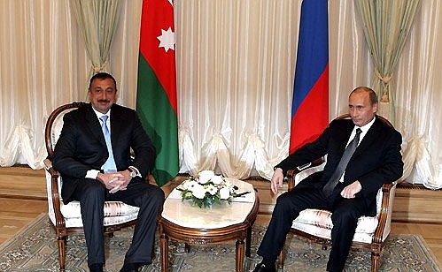 With President of Azerbaijan Ilham Aliev.