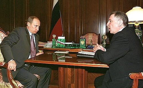 Рабочая встреча с Министром промышленности, науки и технологий Ильей Клебановым.