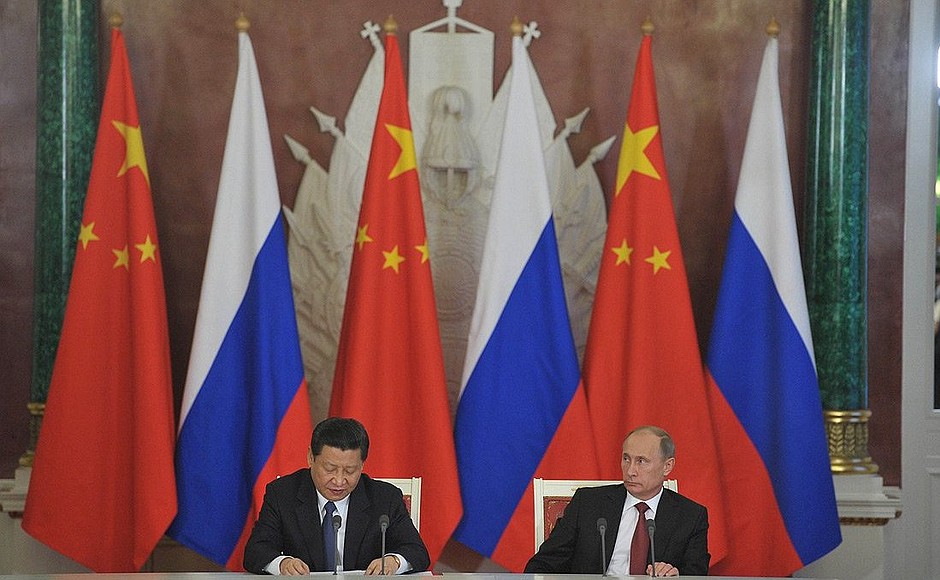Заявления для прессы по итогам российско-китайских переговоров.