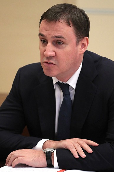 Rosselkhozbank CEO Dmitry Patrushev.