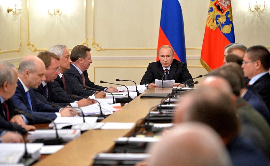 Meeting of the Military-Industrial Commission of the Russian Federation.