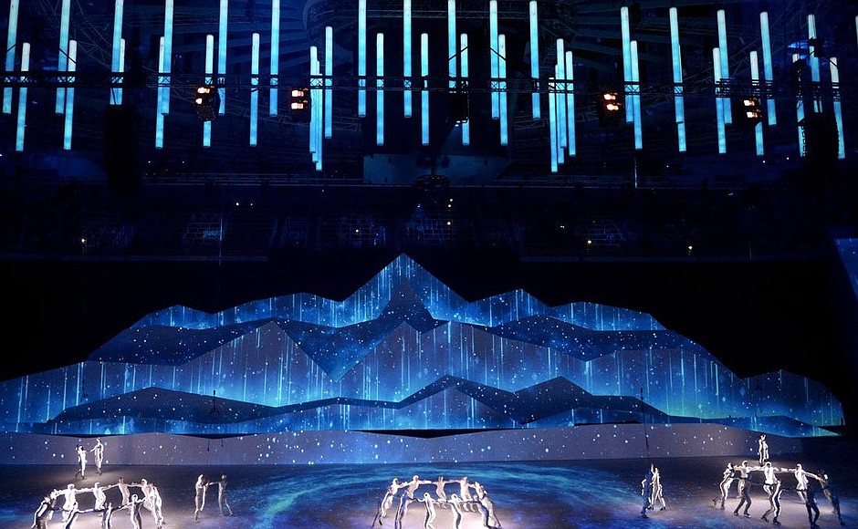 Gala ice show One Year After the Games to celebrate a year since the opening of the XXII Olympic Winter Games in Sochi.