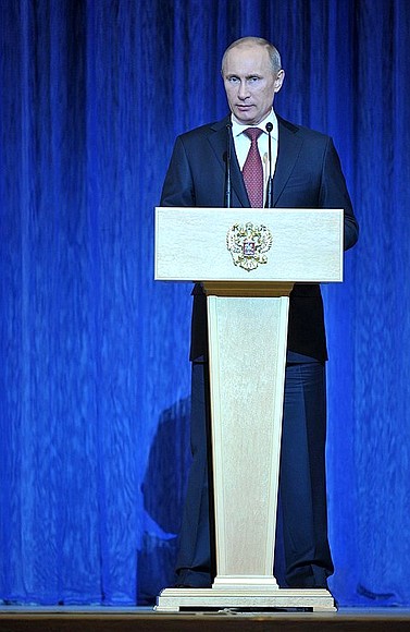 Speech at gala evening marking Russian Security Agency Worker's Day.