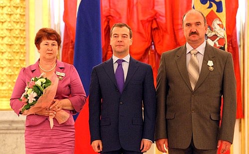 Орденом «Родительская слава» награждены Сергей и Елена Китко.