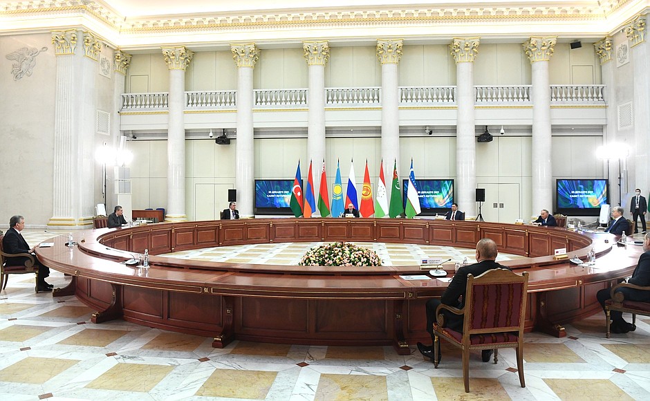 Informal meeting of the CIS heads of state.