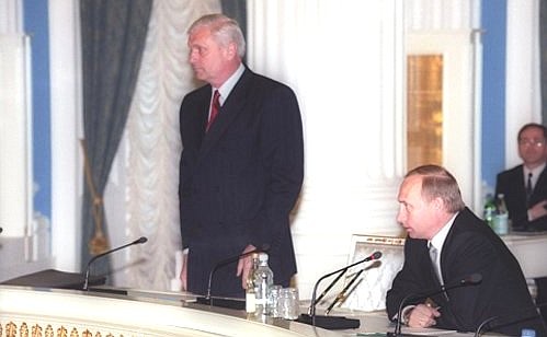 Представление полномочного представителя Президента в Сибирском федеральном округе Леонида Драчевского.