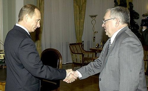 Встреча с Владимиром Лукиным.