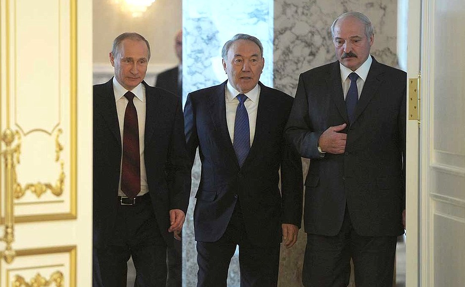 Before the expanded meeting of the Supreme Eurasian Economic Council.