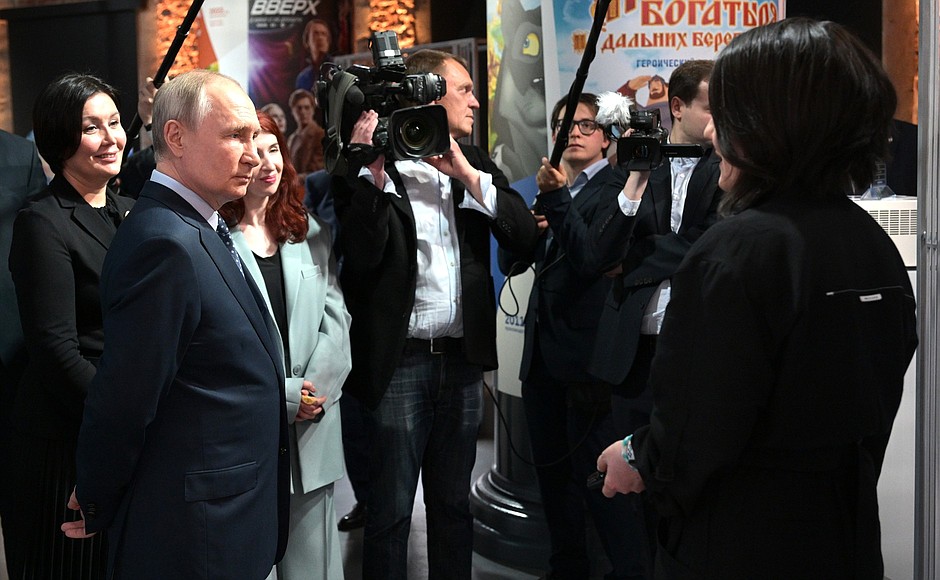 During a visit to Zotov Centre.