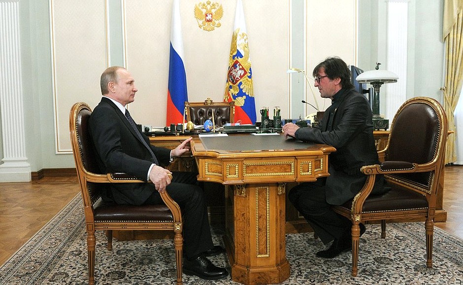 Meeting with Yury Bashmet.