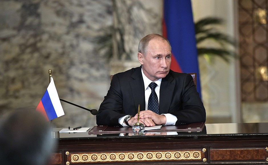 Press statements following Russian-Egyptian talks.