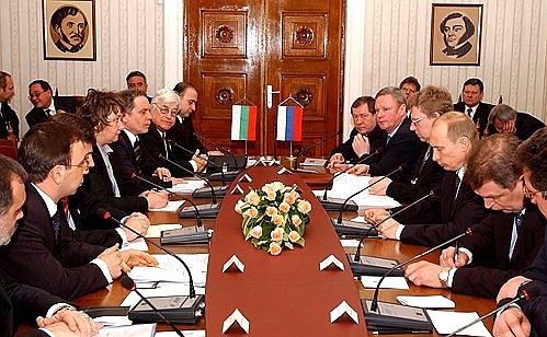 Expanded Russian-Bulgarian talks.