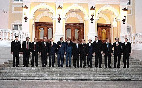Presidents of the CIS member countries.