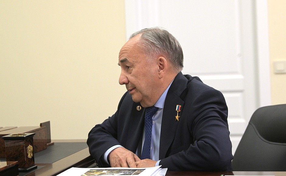 General Designer of UEC-Aviadvigatel Alexander Inozemtsev.