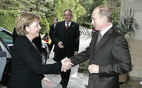 Встреча с Федеральным канцлером ФРГ Ангелой Меркель.