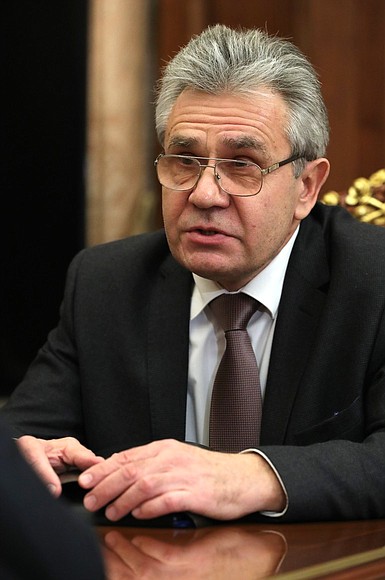 President of Russian Academy of Sciences Alexander Sergeyev.