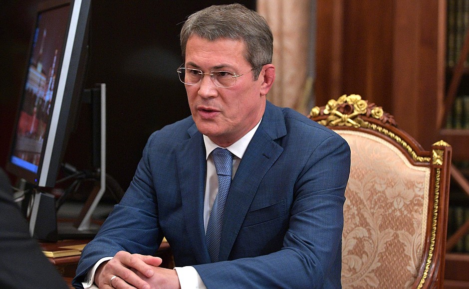 Radiy Khabirov has been appointed Acting Head of the Republic of Bashkortostan.