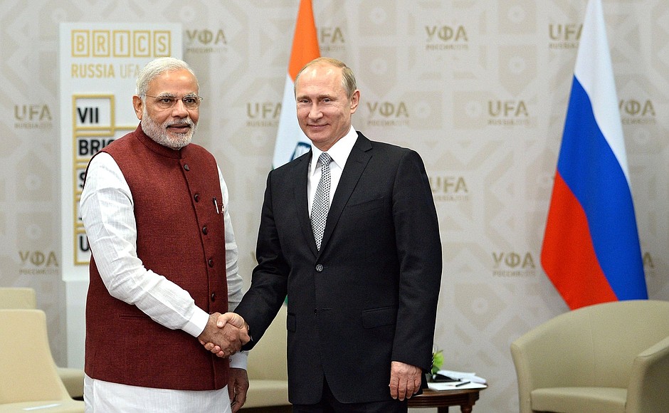 With Prime Minister of India Narendra Modi.