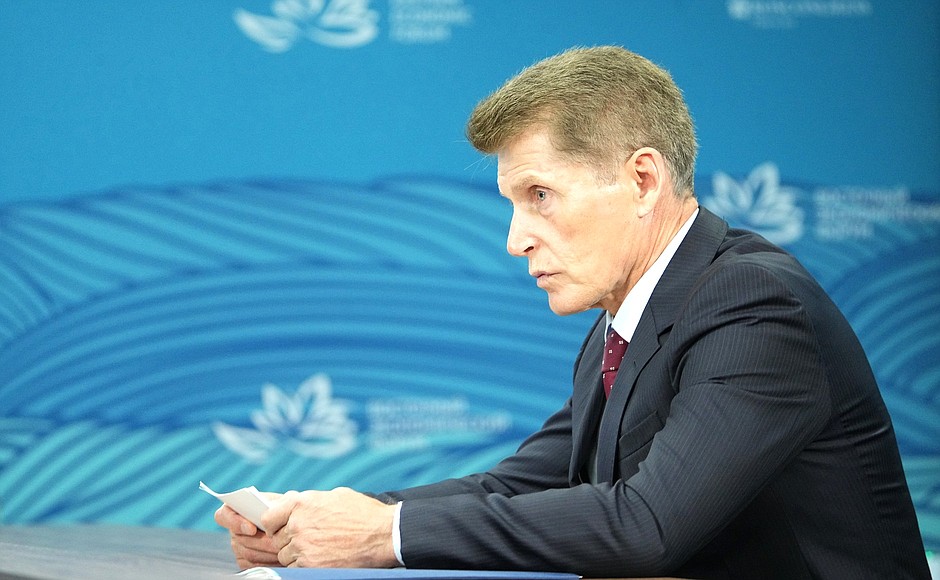 Губернатор Приморского края Олег Кожемяко.