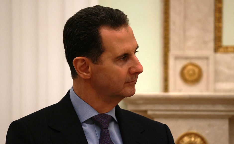 President of Syria Bashar al-Assad.