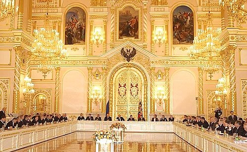 Meeting of the State Council of Russia.