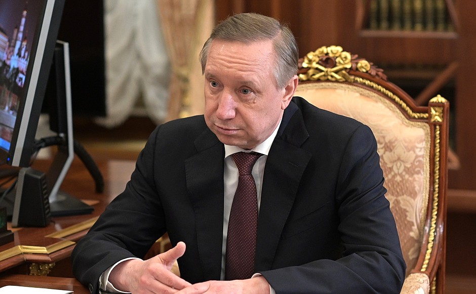 St Petersburg Governor Alexander Beglov.