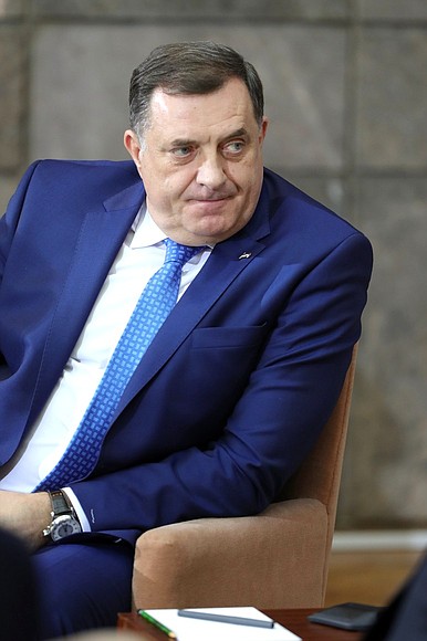 Chairman of Bosnia and Herzegovina Presidency Milorad Dodik.