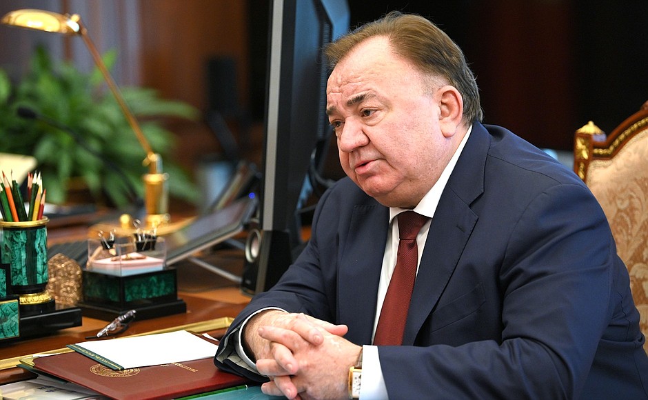 Глава Республики Ингушетия Махмуд-Али Калиматов.