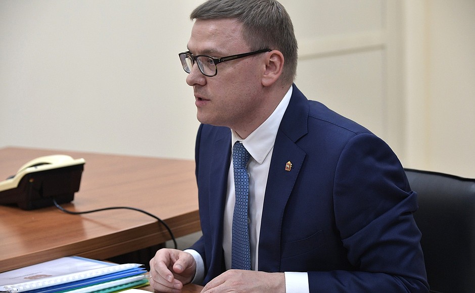Acting Governor of Chelyabinsk Region Alexei Teksler.