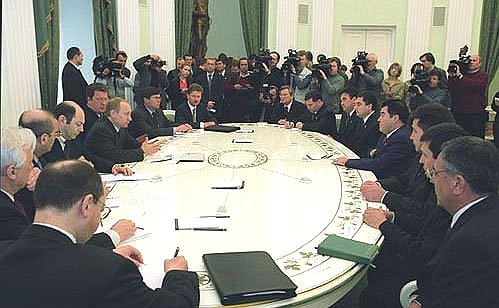 Russian-Turkmen negotiations.