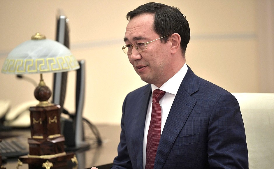 Acting Head of the Republic of Sakha (Yakutia) Aisen Nikolayev.