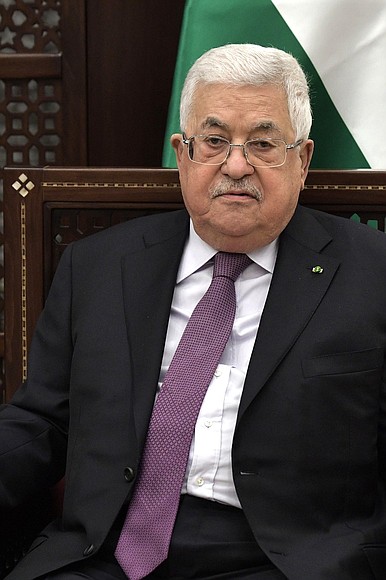 President of the State of Palestine Mahmoud Abbas.