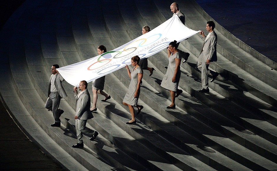Церемония открытия Первых Европейских игр.
