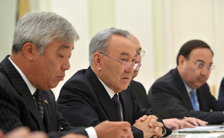Российско-казахстанские переговоры.
