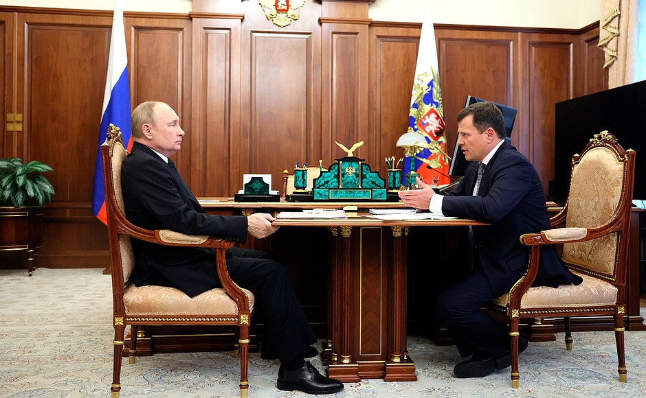 With Head of RUSNANO Sergei Kulikov.
