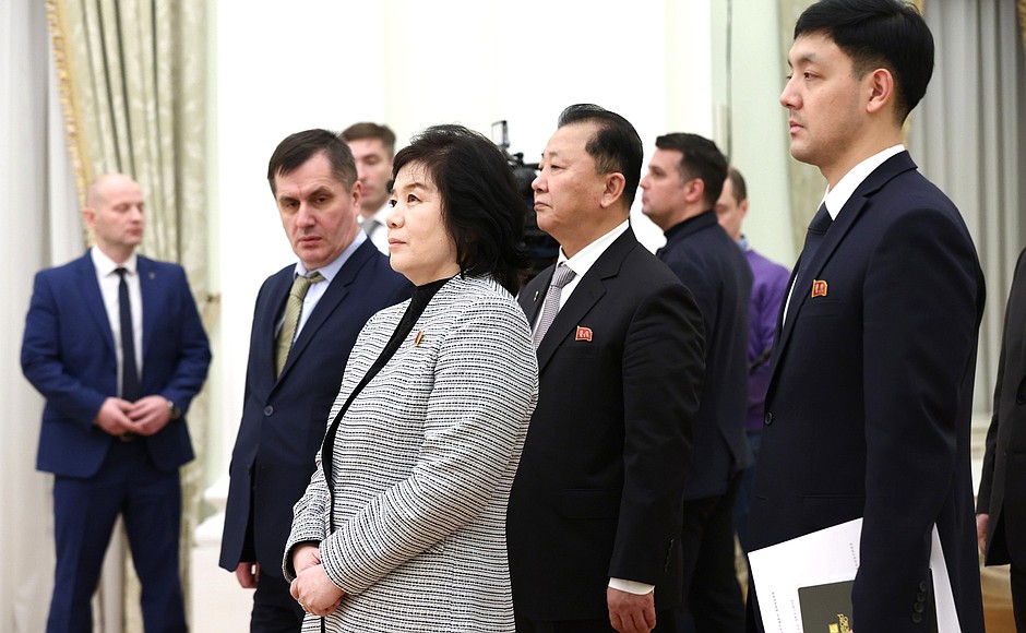 North Korean Foreign Minister Choe Son Hui.