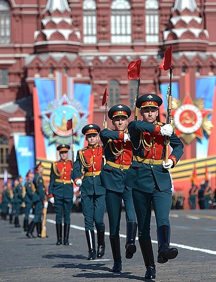 Parade of Victory in the Great Patriotic War.