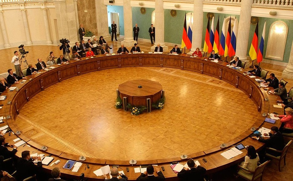 Russian-German intergovernmental consultations.