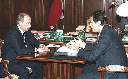 Рабочая встреча с заместителем Председателя Правительства Александром Жуковым.