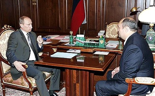 Встреча с губернатором Пензенской области Василием Бочкаревым.