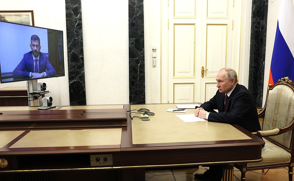 Meeting with Vladislav Kuznetsov (via videoconference).