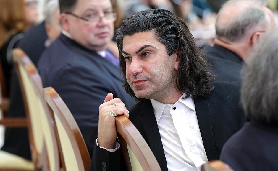 Rector of the Vaganova Academy of Russian Ballet Nikolai Tsiskaridze before a joint meeting of the Council for Culture and Art and Council on the Russian Language.