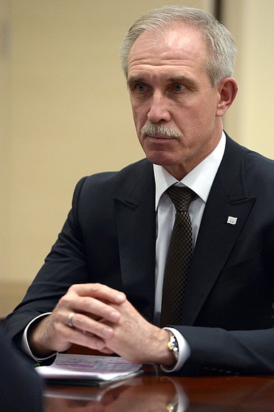 Ulyanovsk Region Governor Sergei Morozov.