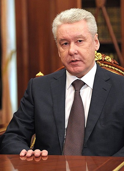 Moscow Mayor Sergei Sobyanin.