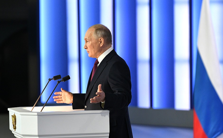 Presidential Address to Federal Assembly • President of Russia
