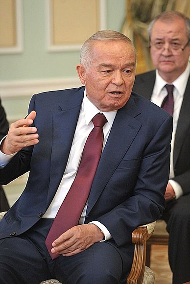 President of Uzbekistan Islam Karimov.