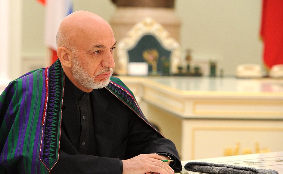 Former President of Afghanistan Hamid Karzai.