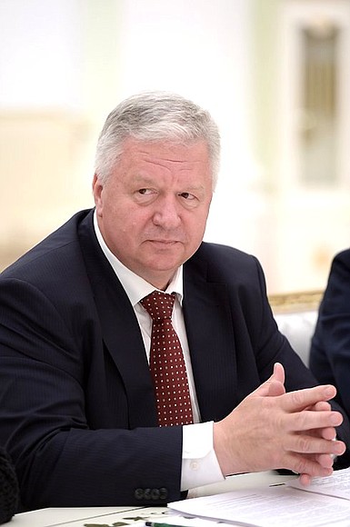 Chairman of the Federation of Independent Trade Unions of Russia Mikhail Shmakov.