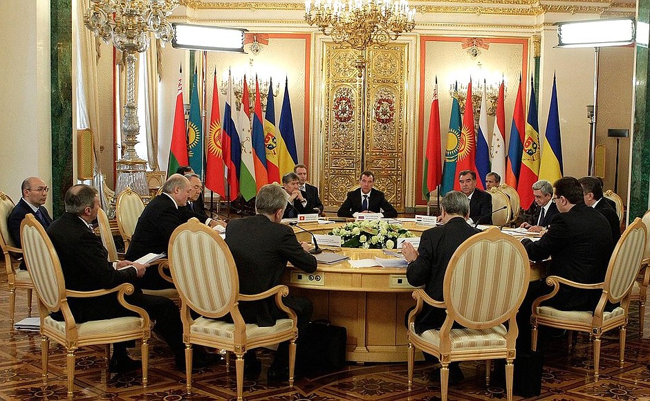 Заседание Межгосударственного Совета ЕврАзЭС / Высшего Евразийского экономического совета.