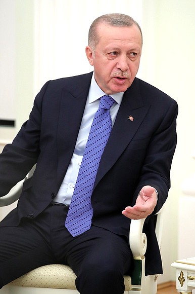 President of the Republic of Turkey Recep Tayyip Erdogan.